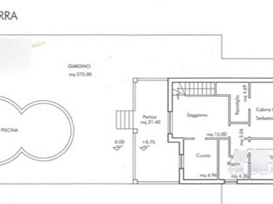 Immagine 28 di Porzione di casa in vendita  in Via Pavia a Ardea