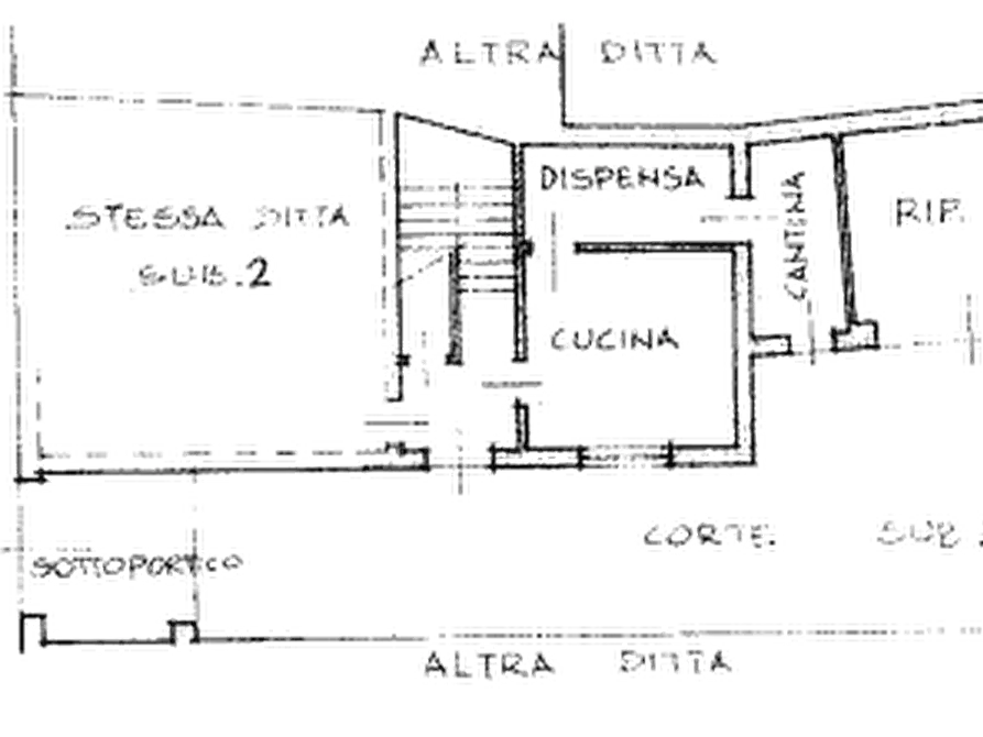 Immagine 9 di Porzione di casa in vendita  in Via Cavour  a Talmassons