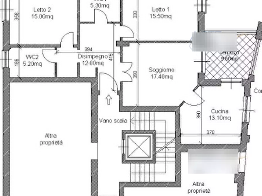 Immagine 17 di Appartamento in vendita  in Via Pasteur a Torino