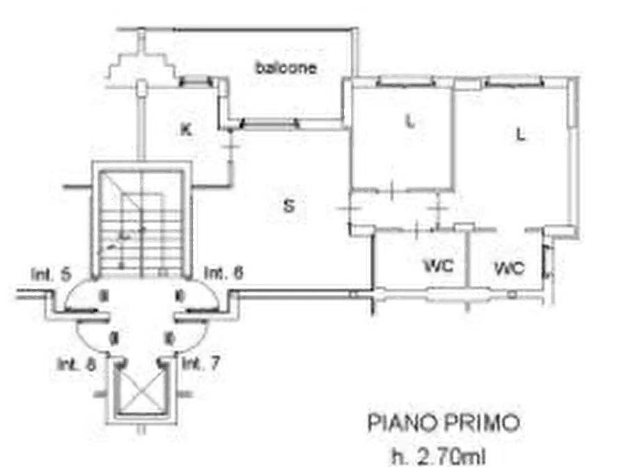 Immagine 22 di Appartamento in vendita  in Via Decimomannu a Roma