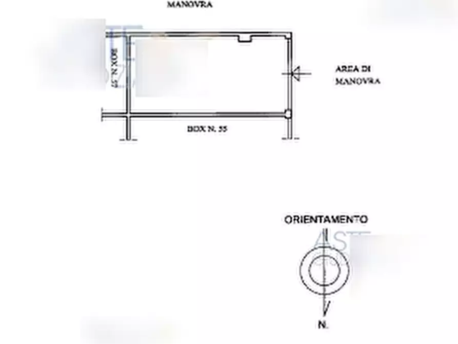 Immagine 3 di Garage in vendita  in via di Grotta di Gregna a Roma