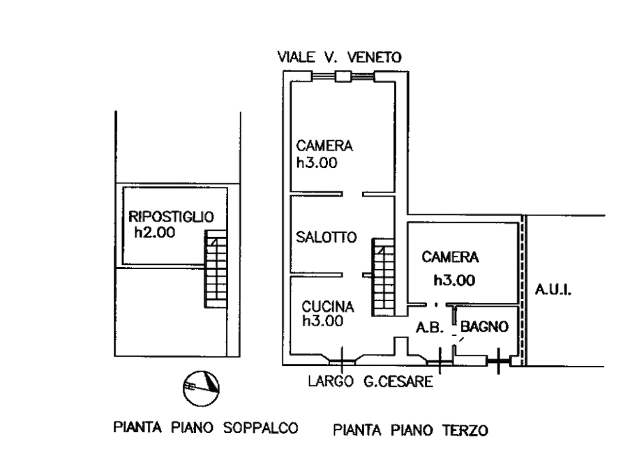 Immagine 5 di Appartamento in vendita  in Largo Giulio Cesare a Varano Borghi