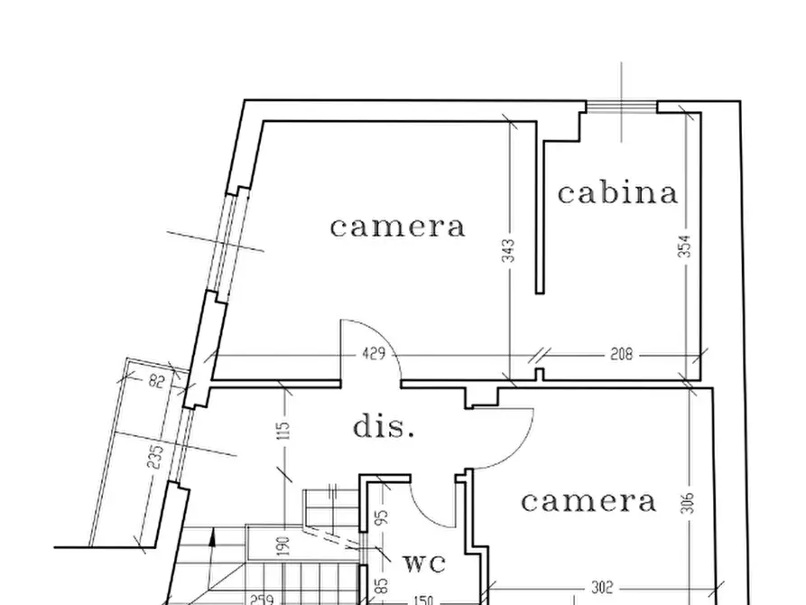 Immagine 9 di Porzione di casa in vendita  in Via alla Rocca a Pasturo