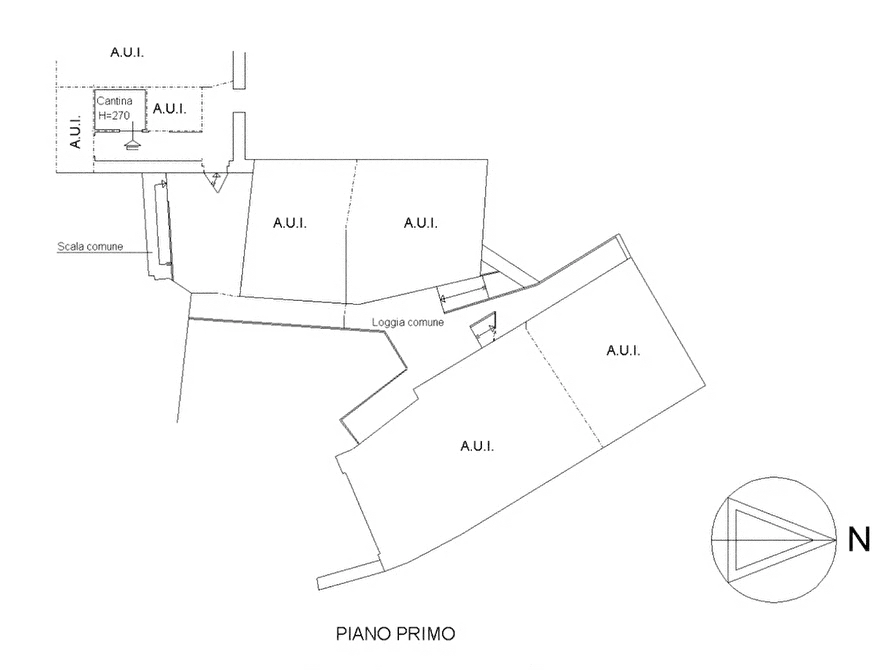 Immagine 19 di Porzione di casa in vendita  in Via Cerea a Gazzada Schianno