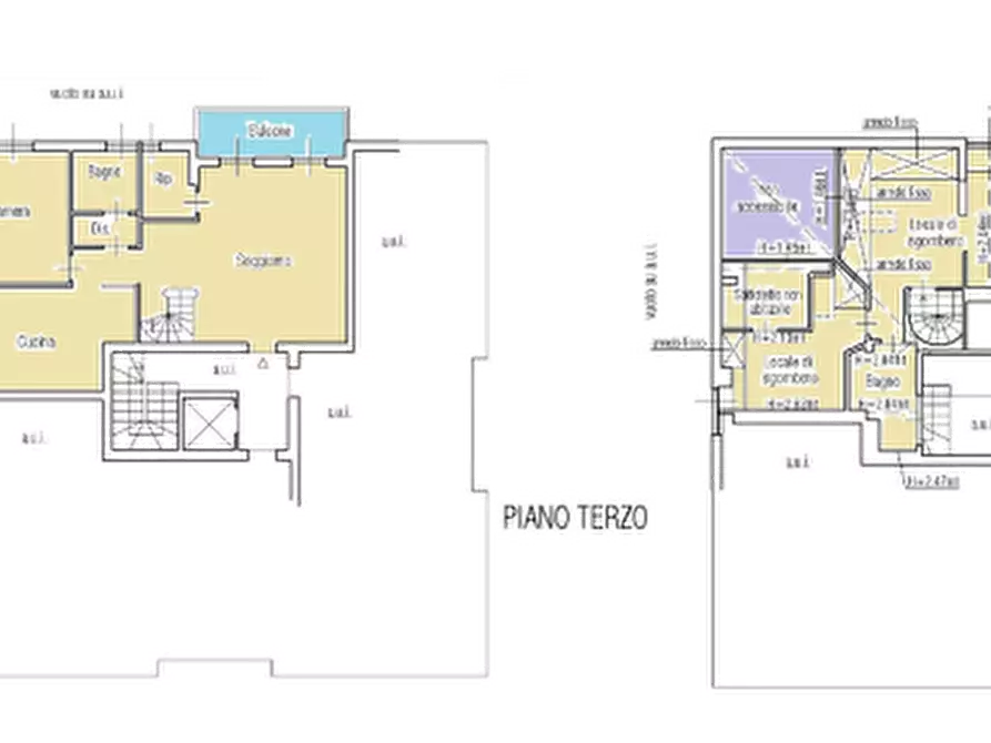 Immagine 4 di Appartamento in vendita  in Via Piemonte  a Ghisalba