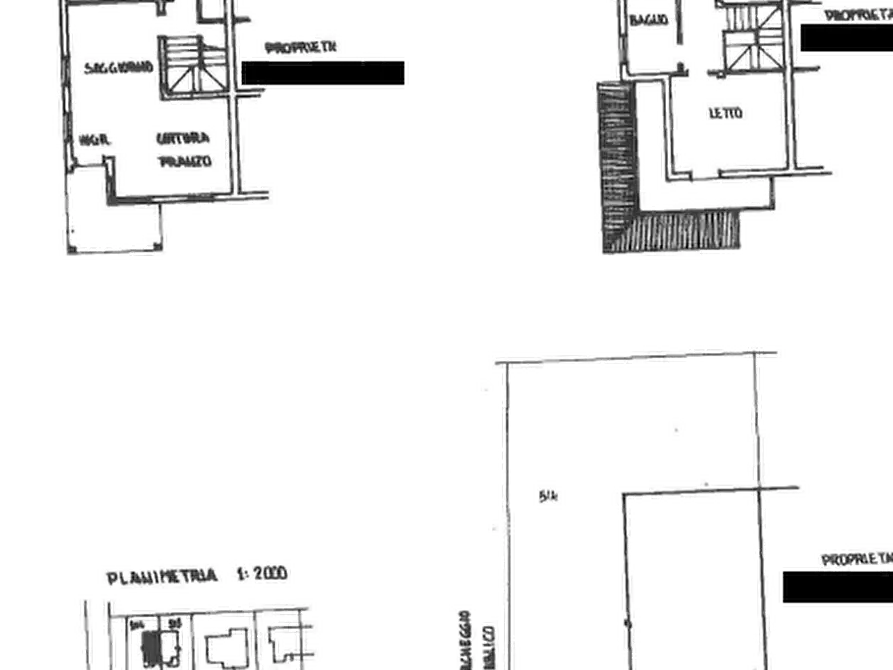 Immagine 11 di Porzione di casa in vendita  in Via de Nicola a Lusia