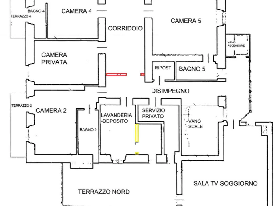 Immagine 22 di Hotel in vendita  in Via Unione a Auronzo Di Cadore