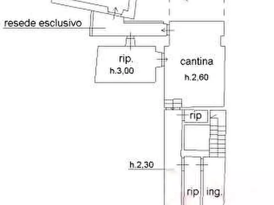 Immagine 28 di Porzione di casa in vendita  in Via Piazza Umberto I  a Londa