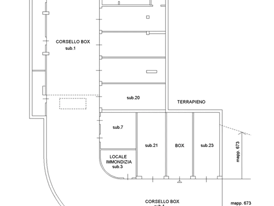 Immagine 10 di Garage in vendita  in Via Mozart Wolfgang Amadeus a Liscate