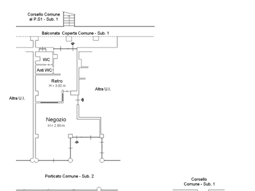 Immagine 3 di Negozio in vendita  in Piazza Giacomo Matteotti a Senago