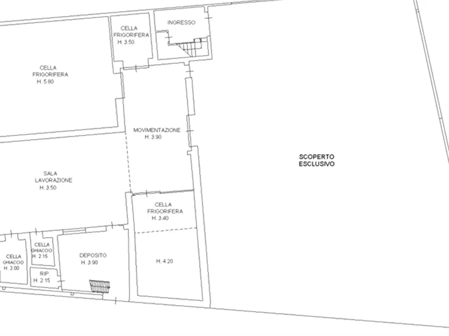 Immagine 11 di Capannone industriale in vendita  in Strada Statale Romea a Chioggia