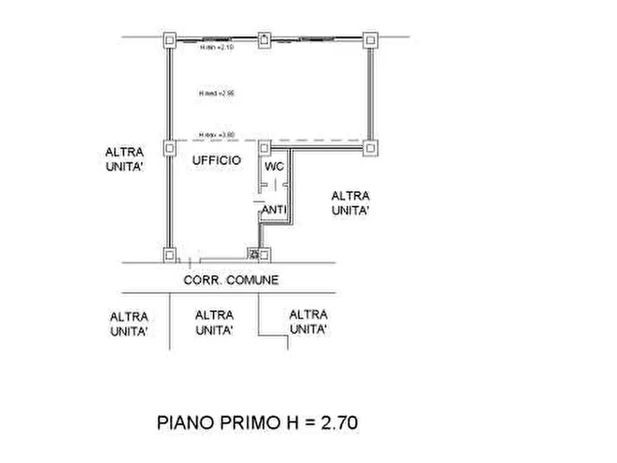 Immagine 16 di Ufficio in vendita  in Quartiere della Fornace a Conselve