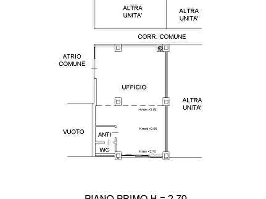 Immagine 17 di Ufficio in vendita  in Quartiere della Fornace a Conselve