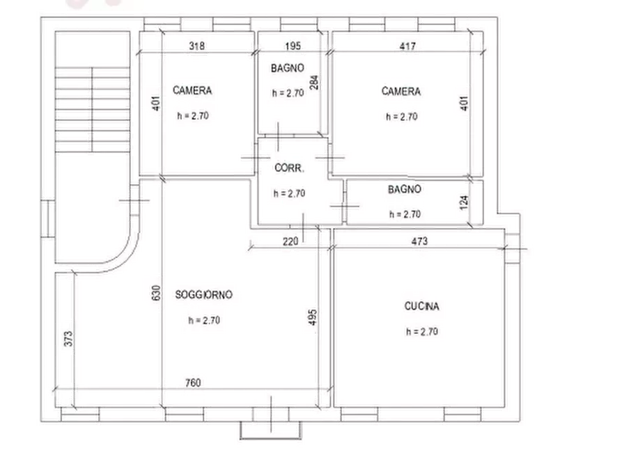 Immagine 2 di Appartamento in vendita  in Via Monticelli a Sossano