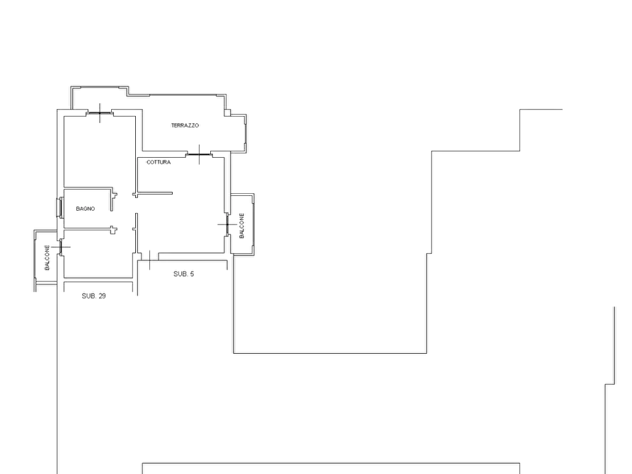 Immagine 11 di Appartamento in vendita  in Via Francesca a Caravaggio