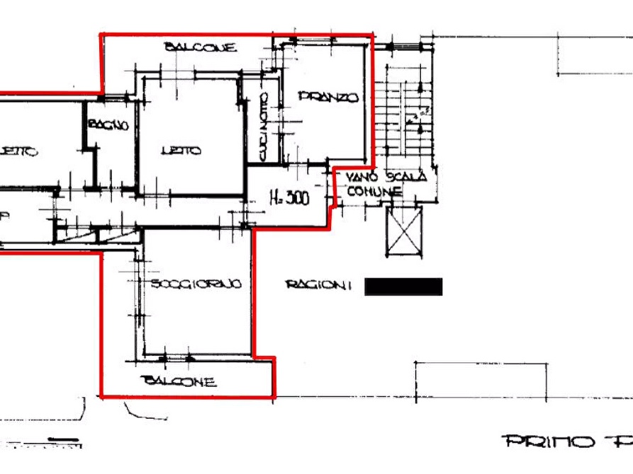 Immagine 11 di Appartamento in vendita  in Via Ardizzone a Reggio Nell'emilia