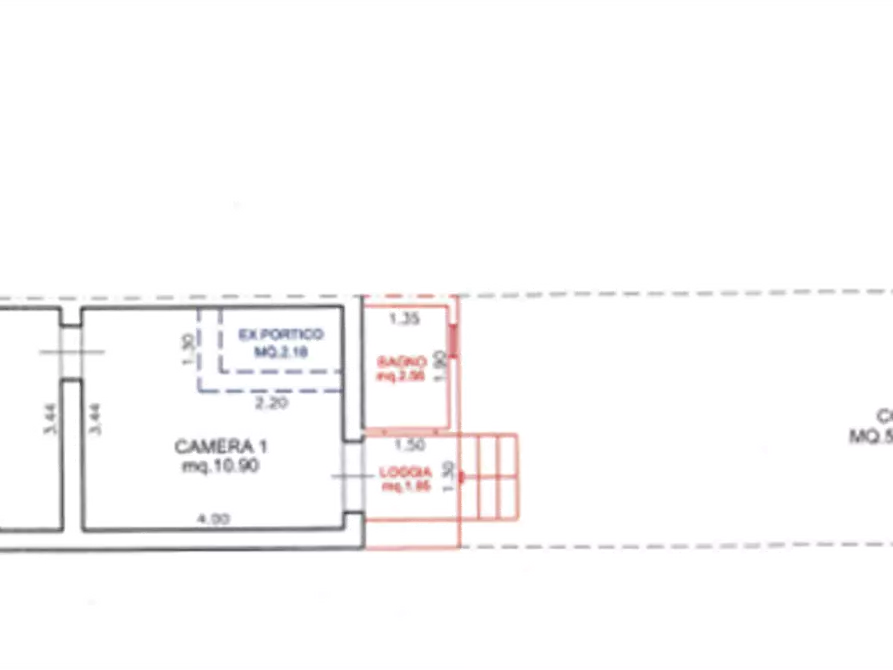 Immagine 20 di Porzione di casa in vendita  in Via Flaminia a Riccione