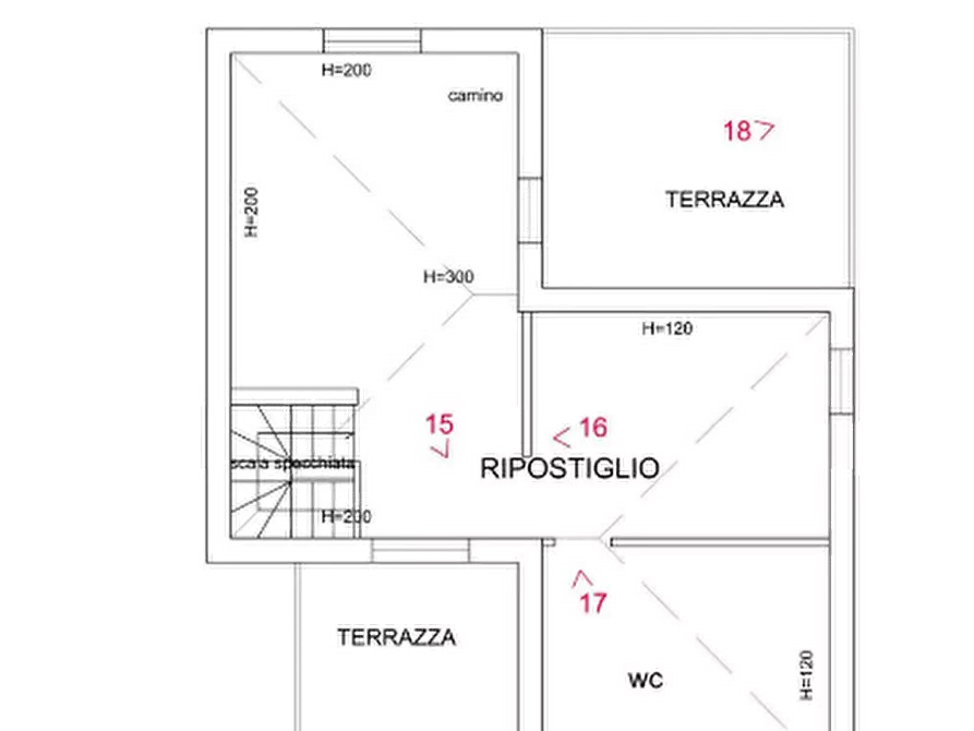 Immagine 33 di Appartamento in vendita  in Via Giovanni Verga a Montelabbate