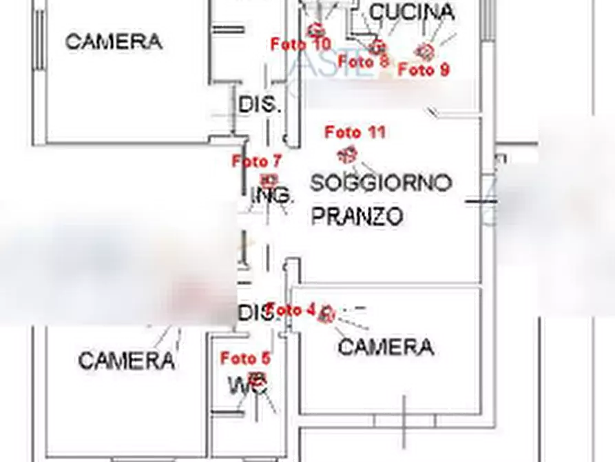 Immagine 4 di Appartamento in vendita  in Via Giuseppe Lipparini a Rimini