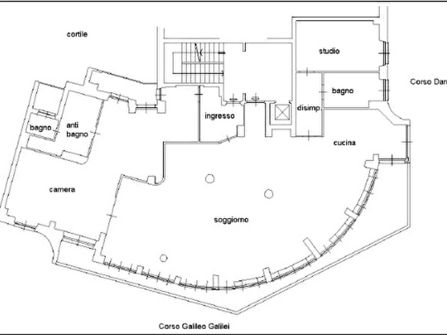 Immagine 18 di Appartamento in vendita  in Corso Dante a Torino