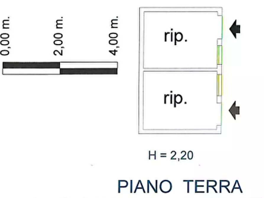 Immagine 15 di Porzione di casa in vendita  in Via Ca' Albrizzi a Cavarzere