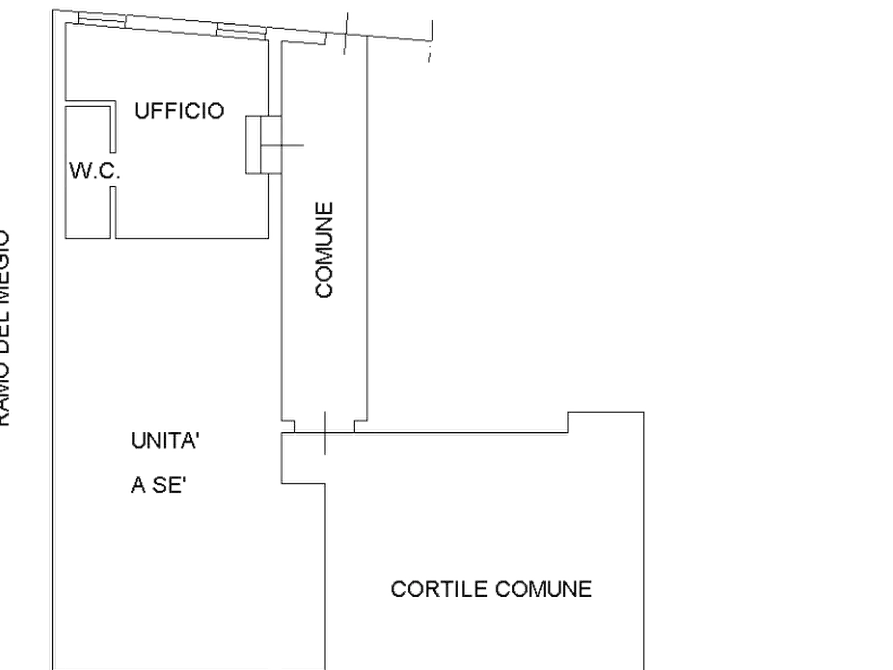 Immagine 7 di Ufficio in vendita  in Via Sestiere Santa Croce a Venezia