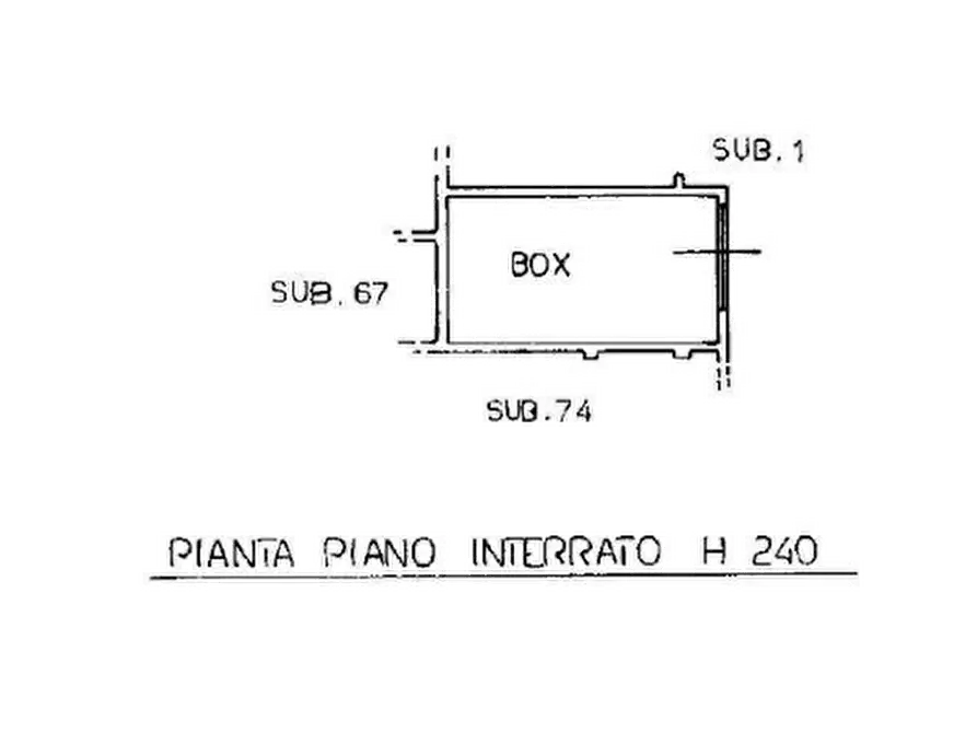 Immagine 8 di Garage in vendita  in Via Bravi a Terno D'isola