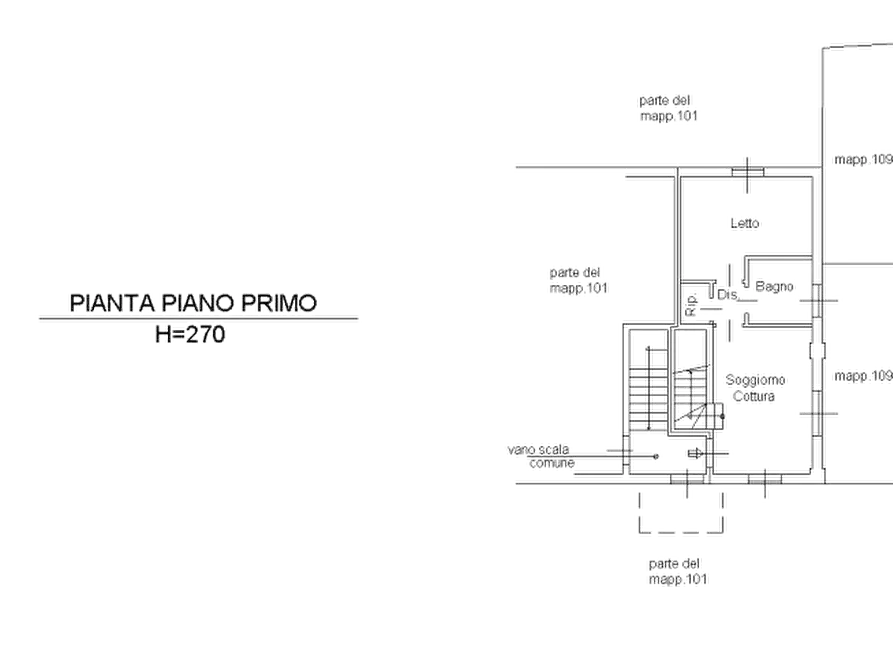 Immagine 10 di Appartamento in vendita  in Via Aldo Lusardi a Calvenzano