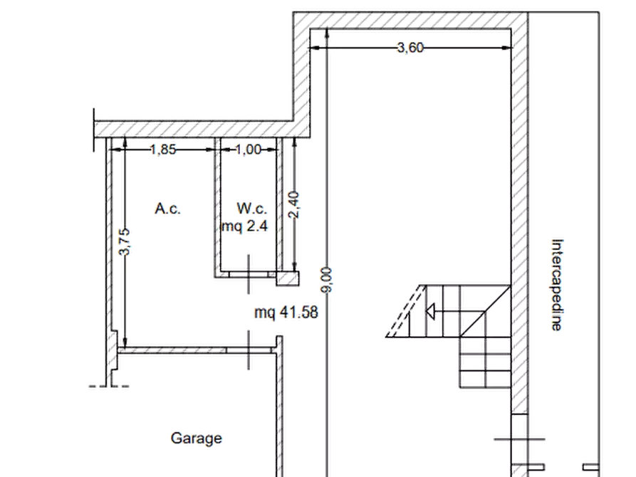 Immagine 20 di Villetta a schiera in vendita  in Via Valle della Noce a Grottaferrata