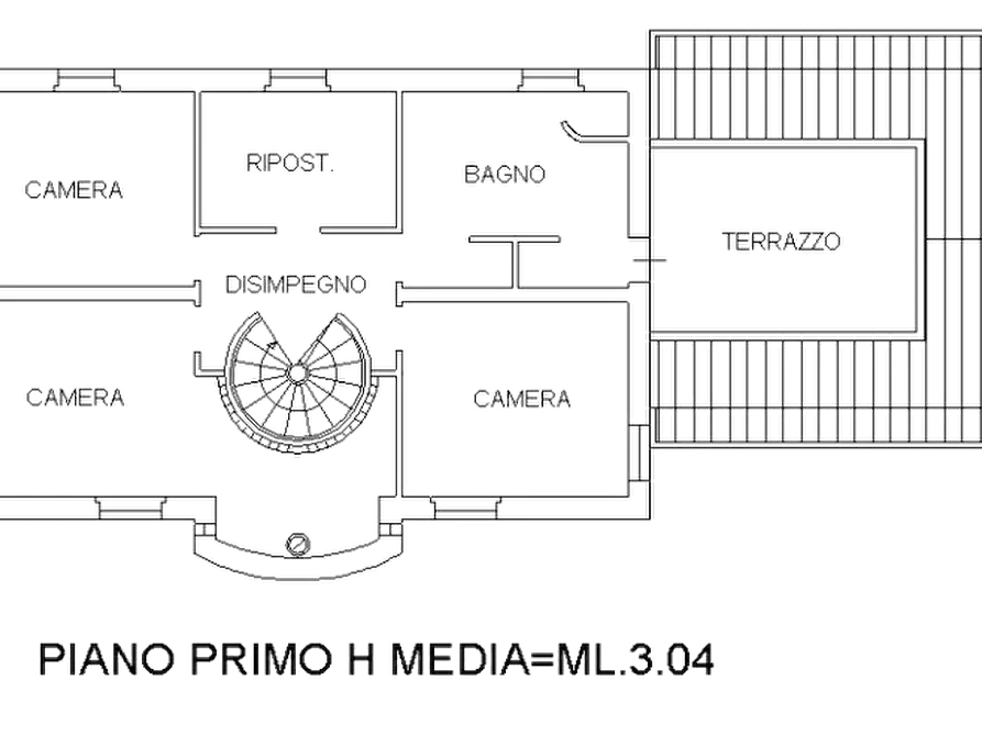 Immagine 23 di Porzione di casa in vendita  in Via Chiodo  a Salgareda
