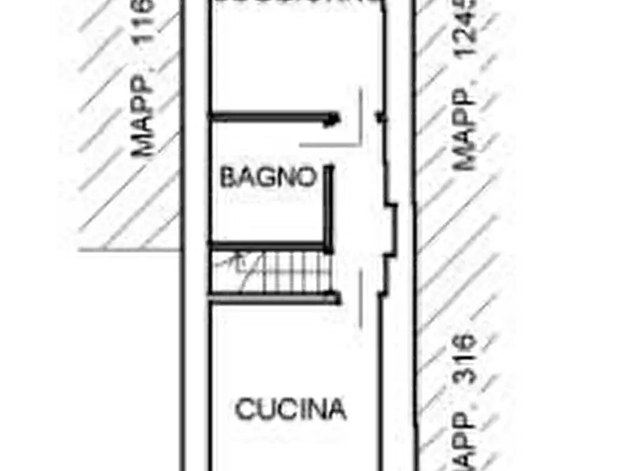 Immagine 13 di Porzione di casa in vendita  in Via G. Garibaldi a Chiuppano