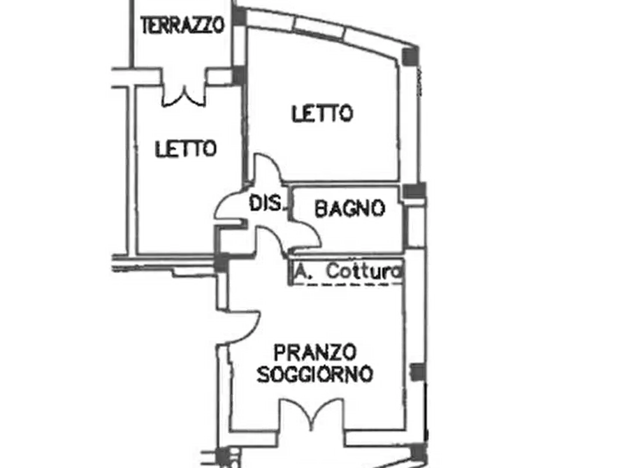 Immagine 2 di Appartamento in vendita  in Via L. A. Muratori  a Carpi