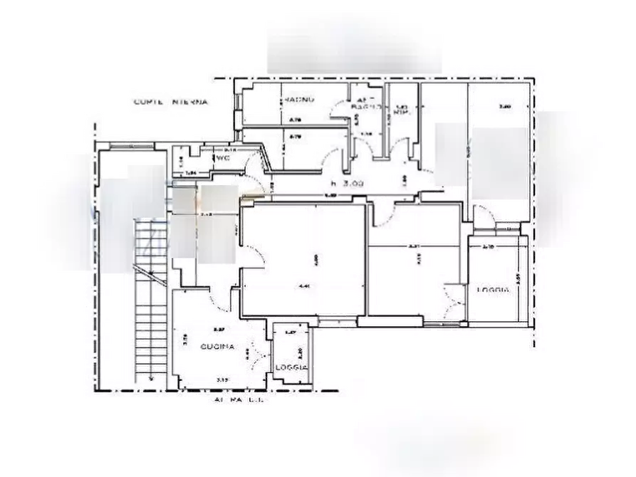 Immagine 7 di Appartamento in vendita  in Via Federico Nansen a Roma