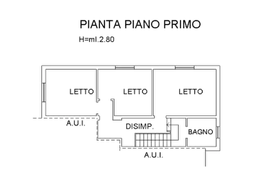 Immagine 24 di Porzione di casa in vendita  in Via Guglielmo Marconi a Pincara