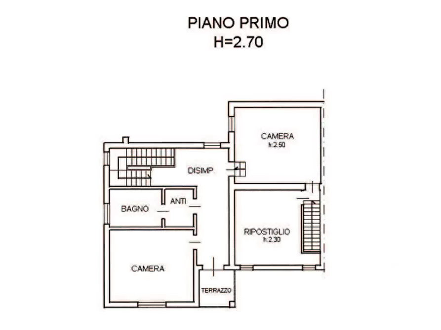 Immagine 19 di Porzione di casa in vendita  in Via San Lorenzo a Pontelongo