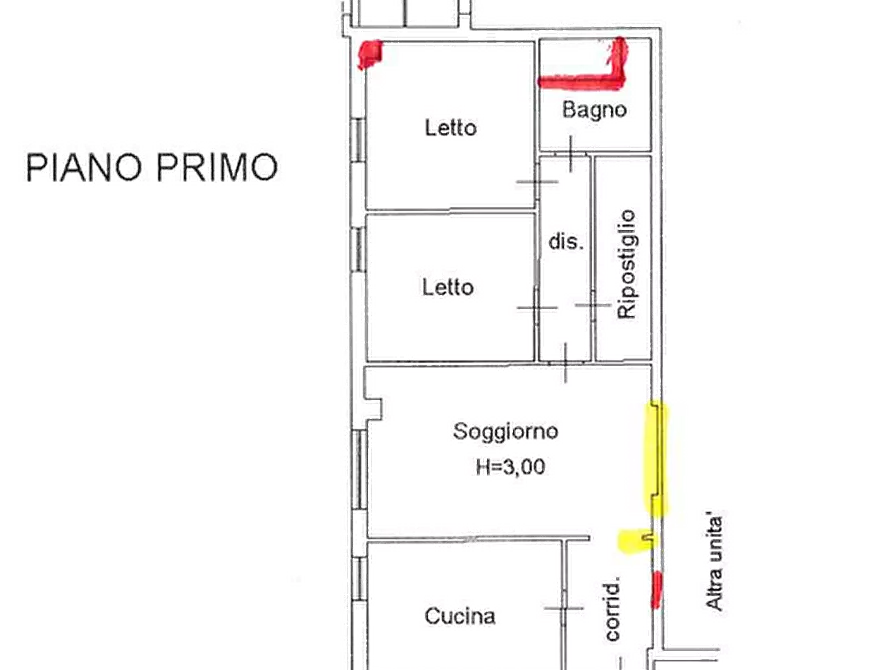 Immagine 17 di Appartamento in vendita  in Via Aldo Moro a Viadana