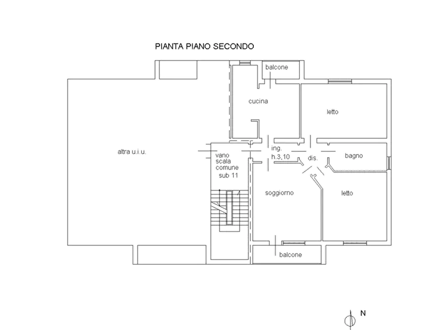 Immagine 7 di Appartamento in vendita  in Str. Circonvallazione a Porto Mantovano