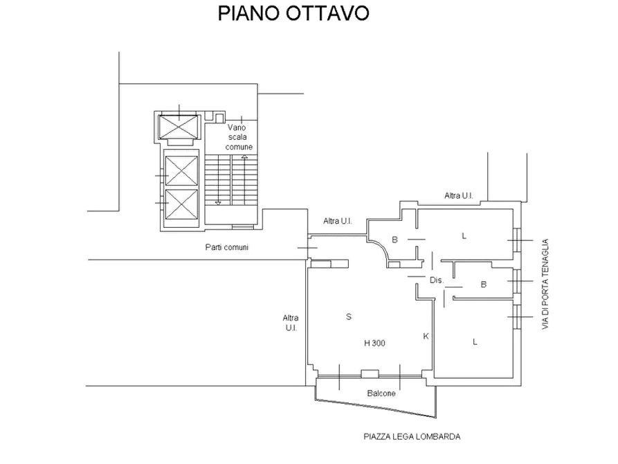Immagine 21 di Appartamento in vendita  in Piazzale Biancamano a Milano