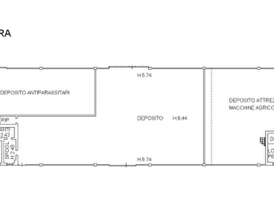 Immagine 32 di Capannone industriale in vendita  in Via San Martino Carano a Mirandola