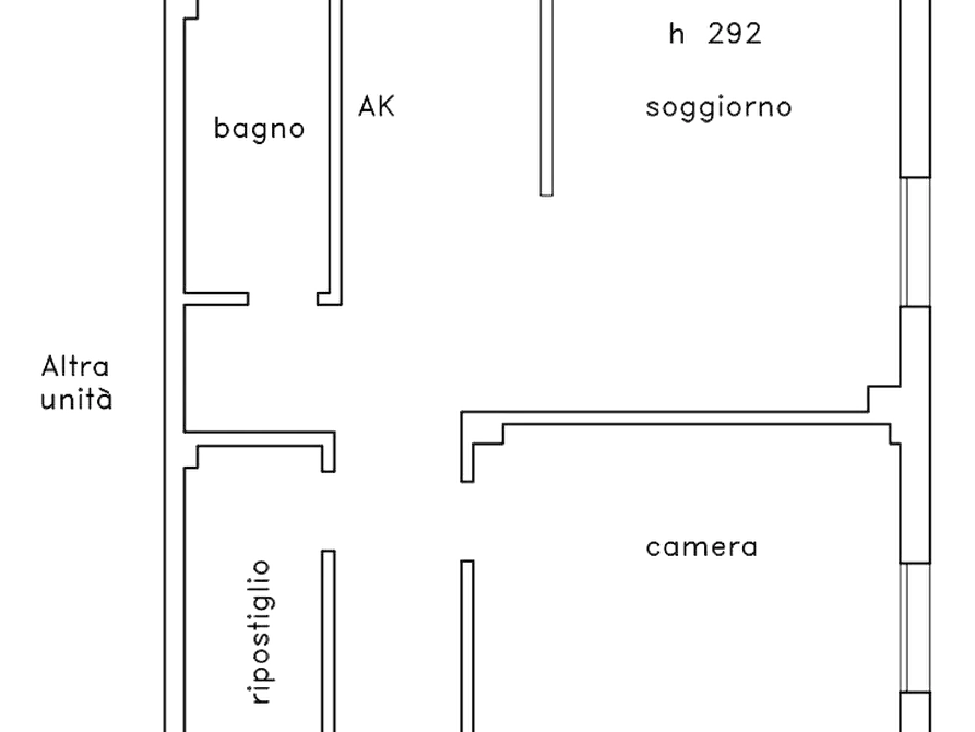 Immagine 10 di Appartamento in vendita  in Via Enrico Fermi a Senago