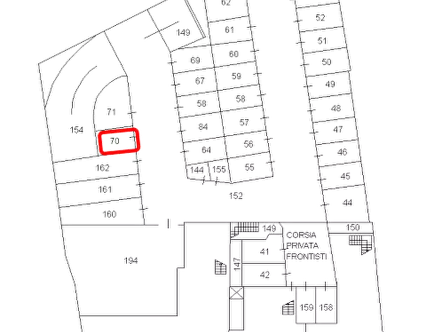 Immagine 12 di Garage in vendita  in via Umberto I a Rovigo