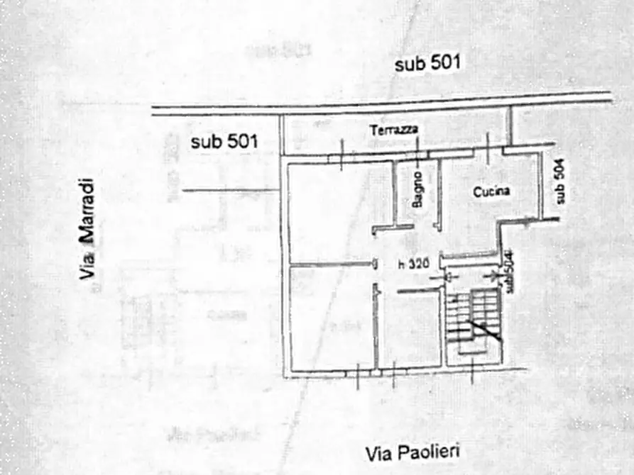 Immagine 3 di Appartamento in vendita  in Via Ferdinando Paolieri a Prato