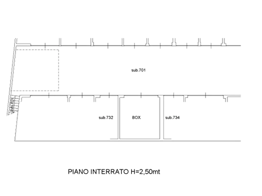 Immagine 11 di Garage in vendita  in Via Pio XII a Pozzuolo Martesana