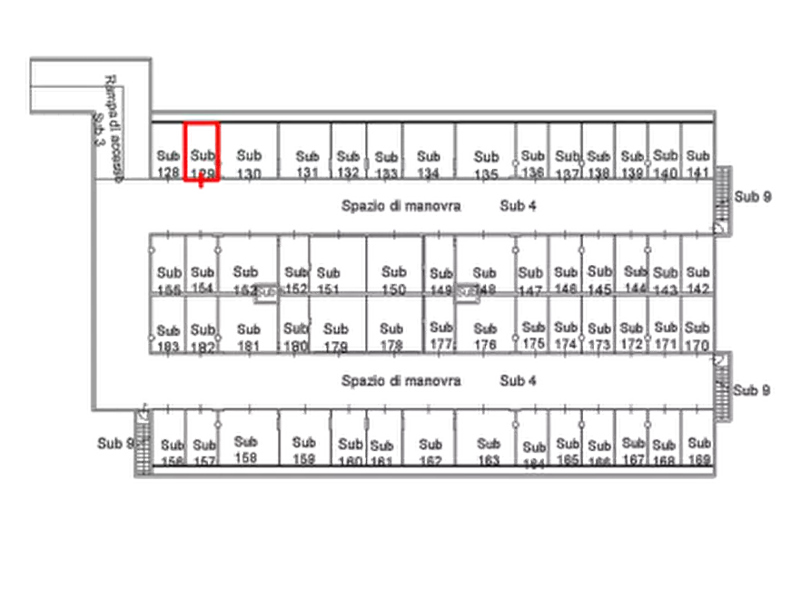 Immagine 8 di Garage in vendita  in Piazza Pier Luigi Nervi a Pomezia