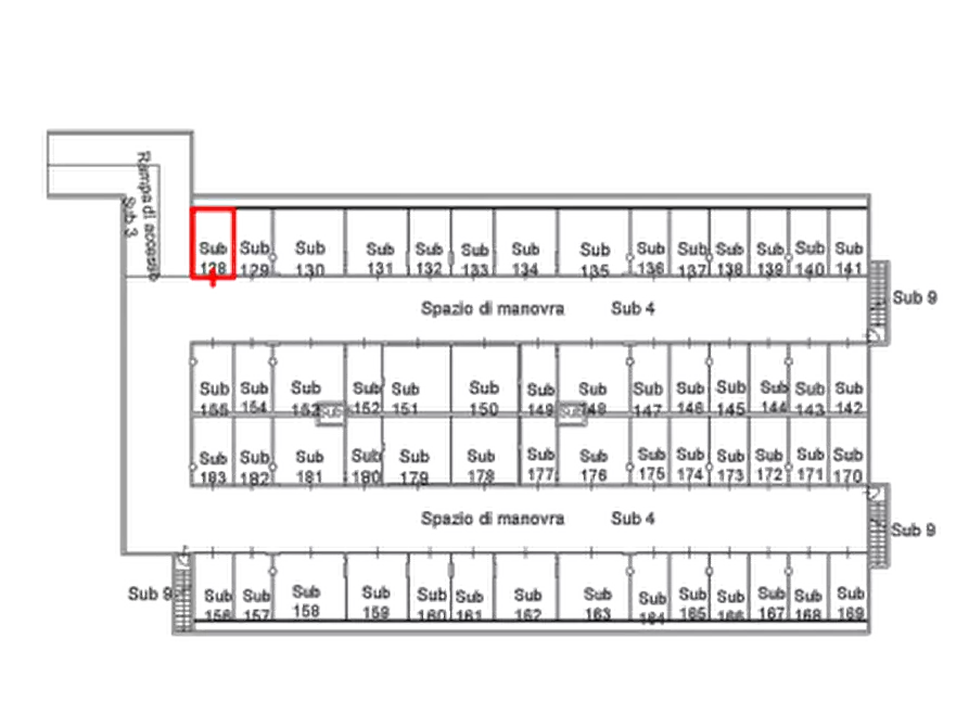 Immagine 9 di Garage in vendita  in Piazza Pier Luigi Nervi a Pomezia