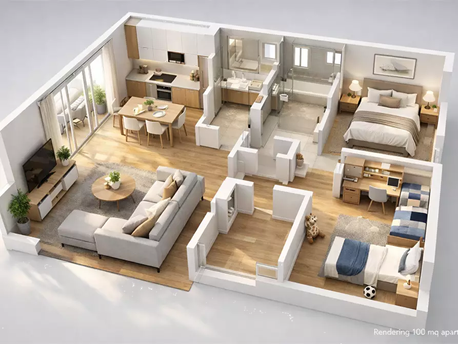 Immagine 4 di Appartamento in affitto  in Via Roma a Guidonia Montecelio