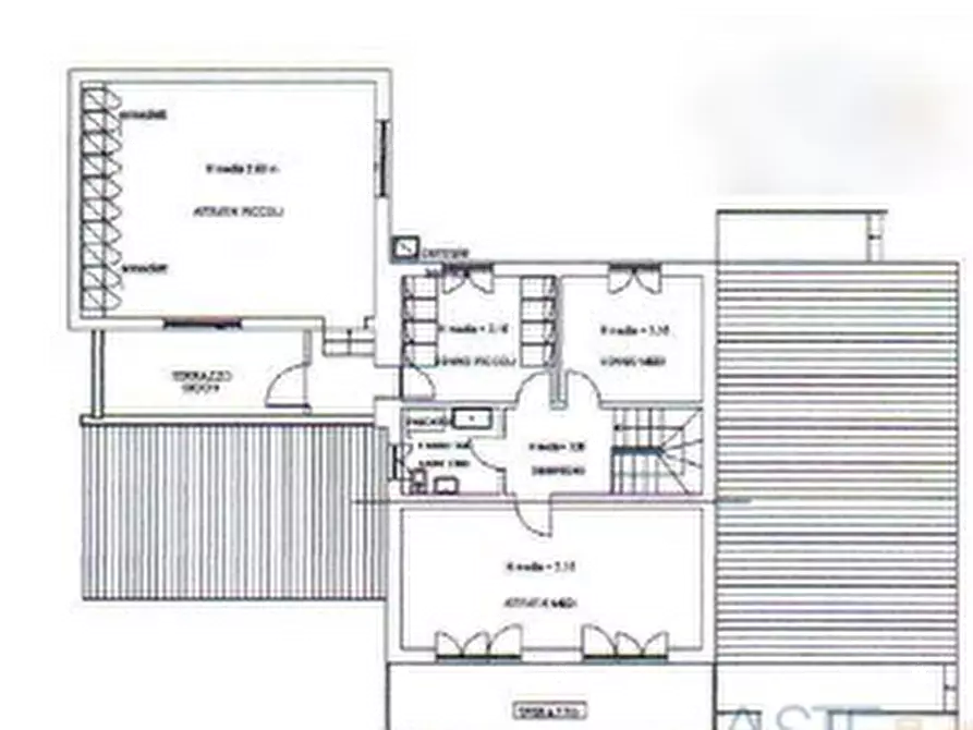 Immagine 14 di Villa in vendita  in Via Alessandro Rolla a Roma