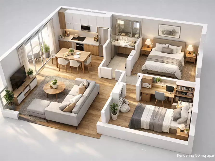 Immagine 3 di Appartamento in affitto  in Via Roma a Casalecchio Di Reno