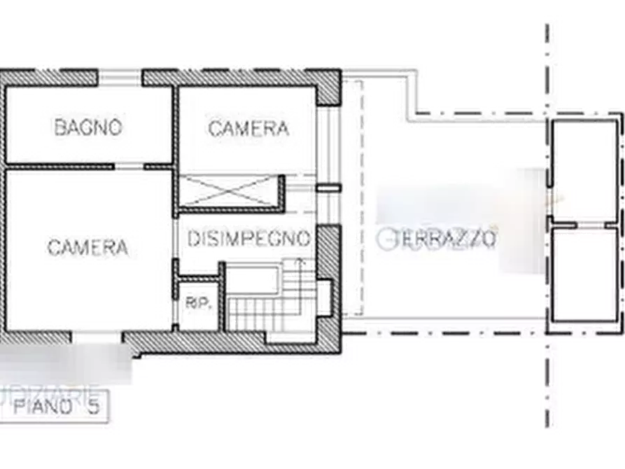 Immagine 12 di Appartamento in vendita  in Via Francesco Crispi a Roma