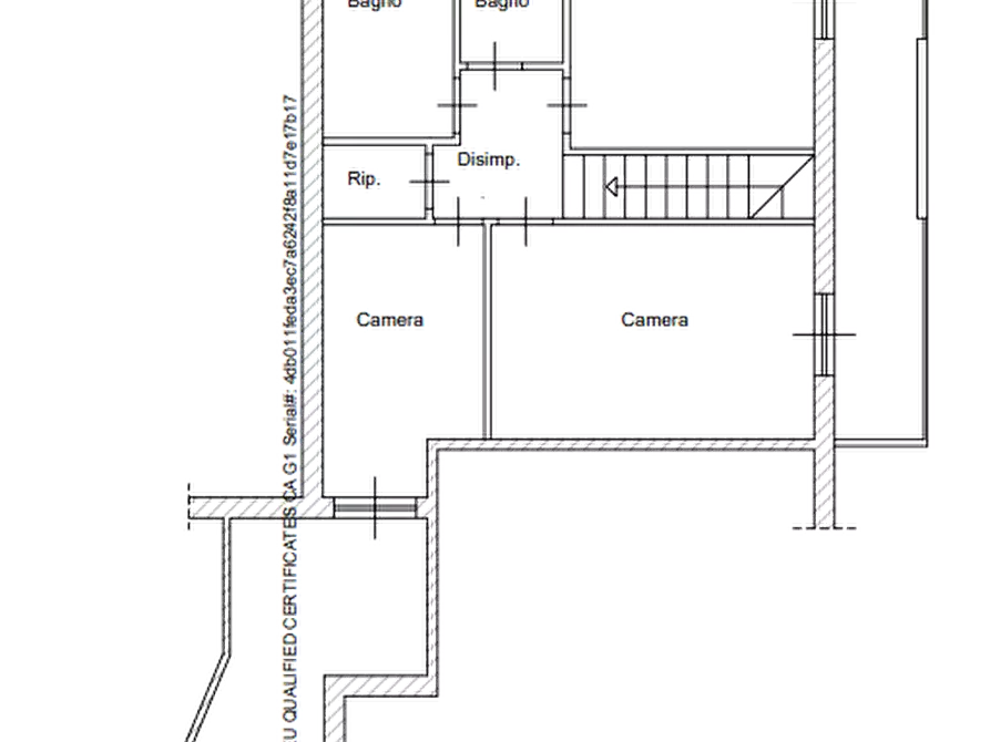 Immagine 21 di Villetta a schiera in vendita  in Via Valle della Noce a Grottaferrata